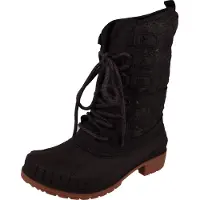Kamik Snowboots 'Sienna' beige / zwart