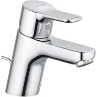 Kludi Pure&Easy - Wastafelkraan met waste (kunststof) , chroom 372850565