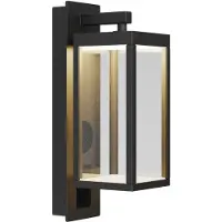 LUCANDE Buitenverlichting , Ferdinand, Zwart, Balkon, Metaal, Modern