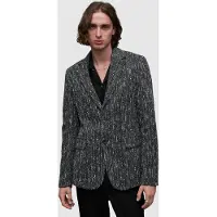 AllSaints Argyll Blazer Black/white Maat: 34 | Blazers Outlet | Heren | Zwart