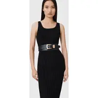 AllSaints Harper Alcor Belt Black/warm Brass Maat: L-XL | Riemen Outlet | Dames | Zwart