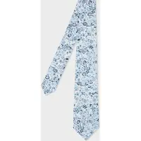 Paul Smith Tie Pencil Floral Light Blue Maat: 8 | Stropdassen Outlet | Heren | Blauw
