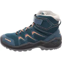 Lowa Boots 'Maddox Warm GTX' petrol / oudroze / zwart