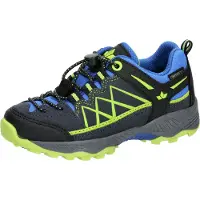 Lico Lage schoen blauw denim / limoen / zwart