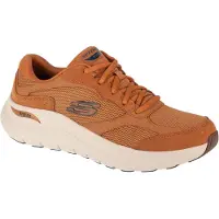 SKECHERS Heren Trainers Arch Fit 2.0 De bruine houden (42), Plat, Veters, Casual 232702