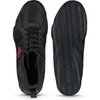 Lonsdale boksschoenen, model HESKIN, zwart/rood, maat 43