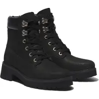 Timberland Carnaby Cool Mid Lace Up Boot Jet Black Maat: 39.5 | Laarzen Outlet | Dames | Zwart