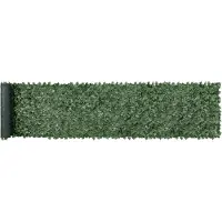 Vevor Privacy Fence 990x5020mm Kunstmatige Groene Scherm Klimop Hek met Gaas Achterkant en Versterkte Verbinding
