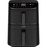 Cosori CAF-DC121-ADER Airfryer 10.8 l Met display Zwart