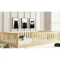 BMS Group Sawomir Pegza - Kinderbed - 120 x 200 cm - Pine Wood - Bella Sima
