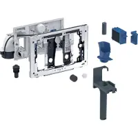 Geberit Toebehoren - DuoFresh geurafzuiging, automatische activering, voor inbouwreservoir Sigma 12 cm, chroom 115.050.21.2