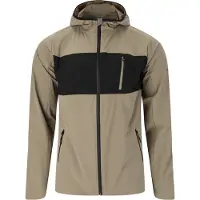 Endurance Sportjas donkerbeige / zwart