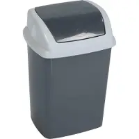 MAUL 9520587 Afvalbak 5 l Kunststof (b x h x d) 200 x 290 x 160 mm Grijs 1 stuk(s)