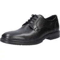 Ecco heren veterschoenen LISBON, zwart (Black 1001), maat 45 EU