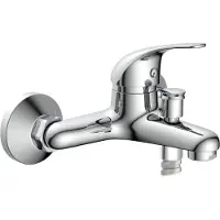 Schutte Athos Plus douche/badkraan 150mm chroom