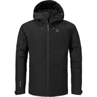 Schöffel Outdoorjas 'Wildkar' zwart / wit