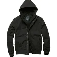 Vintage Industries Tussenjas 'Hudson' zwart