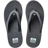 Reef Fanning Teenslippers | Maat 14 Heren Grijs