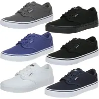 Vans Youth Asher Checker Sidewall Drizzle White-Schoenmaat 31