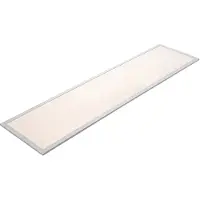 LINDBY LED-paneel Stenley, dimbaar, wit / opaal, Keuken, Kunststof, Modern, LED paneel