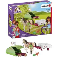 Schleich Horse Club - 23 x 14 - Sarah's kampeerexcursie 42533 - - OneSize - Speelgoeddieren