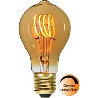 Star Trading Bol Standaard- Edison Lamp - E27 - 2.5W -Super Warm Wit - 2200K - Dimbaar