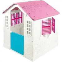 DOLU Roze/Wit Speelhuisje
