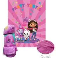 Gabby's Poppenhuis Fleece Deken Party-Tastic - 120 x 150 cm - Polyester