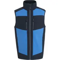 Regatta Heren E-Volve Colour Block Softshell Bodywarmer (Sterk Blauw/Navy)