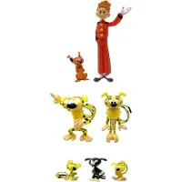 Plastoy Marsupilami Mini 7-pack Personages 4 Figuren 10 Cm