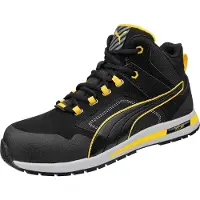 Puma Crosstwist Black Mid Sb Werkschoen | Maat: 43