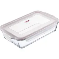 Westmark Glazen Ovenschaal 2200 ml - Luchtdicht, Magnetron- en Ovenbestendig