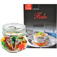 Bormioli Rocco Pot met draaidop Original Fido 0,5L incl. Bormioli receptenboekje