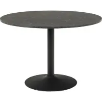Actona basic Anderson Eettafel - Ø 110 cm - Zwart