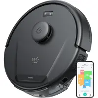 Eufy Clean L60 - Robotstofzuiger - Ultrasterke zuigkracht van 5000 Pa - iPath-lasernavigatie - diepe vloerreiniging - Ideaal voor haren en harde vloeren