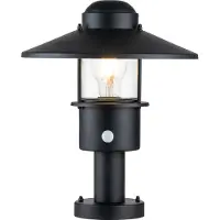 Elstead Lighting Buitenverlichting , Klampenborg, Zwart, Metaal, Scandinavisch