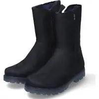 VADO Winterlaarzen NENA, kinderlaarzen van ruw leer, zwart, maat 33