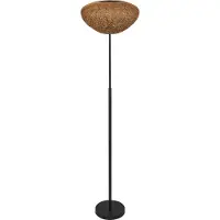 Osram Vloerlamp Decor Paper Drop, bruin / roest, Woon-/ Eetkamer, Papier, Landelijk, vloerlamp