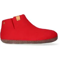 Tofvel dicht Unisex Mula Rood Wolvilt Maat 35