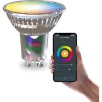 Circle BT Mesh Smart LED Reflectorlamp (glas) GU10 4,9W 345lm 2700-6500K+RGB