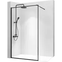 REA Bler 120 - Douchewand - 120 cm - Zwart