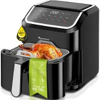 TurboTronic - Digitale Airfryer XL - Heteluchtfriteuse - 5