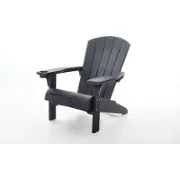 Keter tuinstoel Alpine Adirondack grafiet
