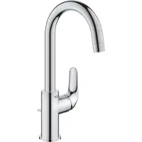 GROHE Europro wastafelkraan - l-size - opbouw - hoog - eengreeps - chroom 24272001