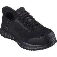 SKECHERS Tilido S1p - Fletchit Slip-ins Heren Zwart | Maat: 44