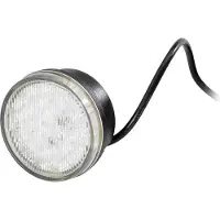 Hella Dagrijverlichting, type 2BE 980 691-001, voor beide zijden, afmetingen: 83mm x 83mm x 42mm, diepte 21mm