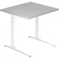Hjh OFFICE PRO XTRA XB 8 WW - Grijs 80 x 80 Tafelhoogte I In hoogte verstelbaar