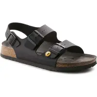 Birkenstock Milano Esd Bf Zwart Sandaal | Maat: 42