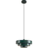 LINDBY Hanglampe , Tivra, dimbare, Groen, Woonkamer, Metaal, Vintage / Retro