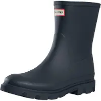 Hunter Boots - Downpour Short Boot - Rubberlaarzen 45, zwart